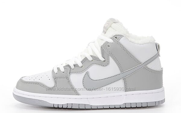 Зимові унісекс чоловічі жіночі кросівки Nike SB Dunk (36-45) Хутро Арт 14485 Виробник В´єтнам Верх Шкіра Всередині Хутро Підошва Гума Розміри: 36-45