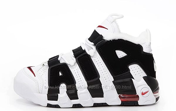 Зимові унісекс жіночі чоловічі кроссівки Nike Air More Uptempo (36-45) Арт 14187 Виробник В´єтнам Верх Шкіра/Нубук Всередині Хутро Підошва Гума/Піна Розміри: 36-45