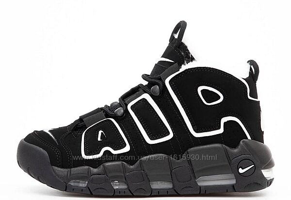 Зимові унісекс чоловічі жіночі кросівки Nike Air More Uptempo (36-45) Арт 14838 Виробник В´єтнам Верх Нубук Всередині Хутро Підошва Air Max Розміри: 36-45