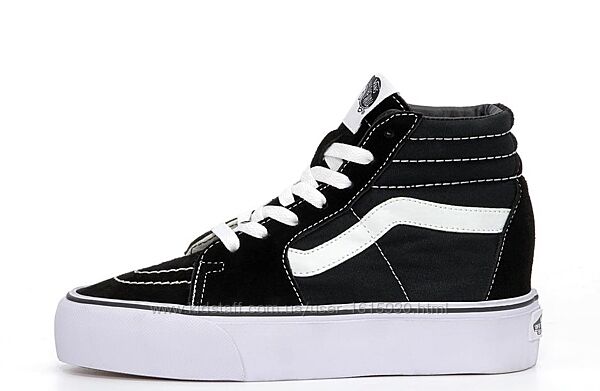 Жіночі кеди Vans SK-8 Platform (36-41) Арт 14451 Виробник Китай Верх Бавовна/Замш Підошва Гума Розміри: 36й(23см), 37й(23,5см), 38й(24см), 39й(25см), 40й(25,5см), 41й(26см)