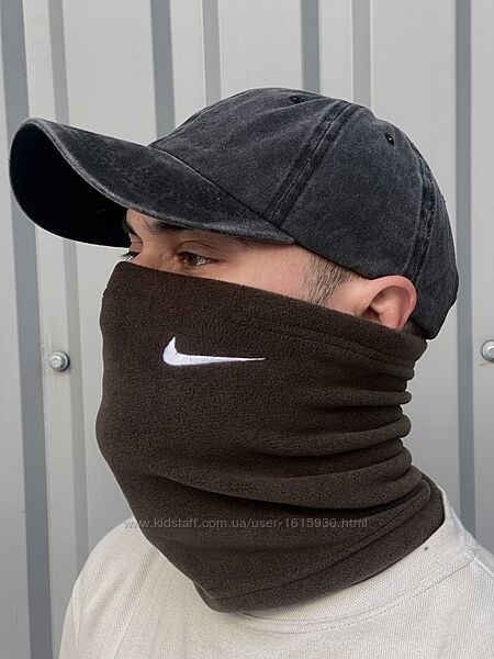 Чоловічий бафф Nike Арт 1977882212 Бафф - це своєрідний розвиток ідеї шарфа, який пошитий у вигляді труби. Одягається через голову. У холодну погоду захищає частину обличчя та горло від вітру та холодного повітря (якщо натягнути його вище за нос). Також м