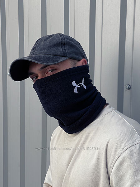 Чоловічий бафф Under Armour Арт 1060213906 Бафф - це своєрідний розвиток ідеї шарфа, який пошитий у вигляді труби. Одягається через голову. У холодну погоду захищає частину обличчя та горло від вітру та холодного повітря (якщо натягнути його вище за нос).