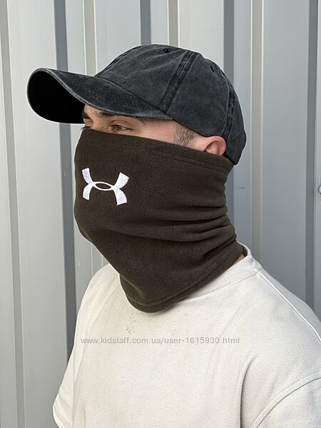 Чоловічий бафф Under Armour Арт 1526297878 Бафф - це своєрідний розвиток ідеї шарфа, який пошитий у вигляді труби. Одягається через голову. У холодну погоду захищає частину обличчя та горло від вітру та холодного повітря (якщо натягнути його вище за нос).