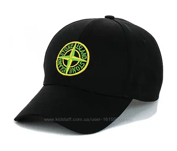 Чоловіча кепка бейсболка Stone Island Арт B033 Виробник Туреччина Логотип Вишивка Верх 100% бавовна Є регулятор