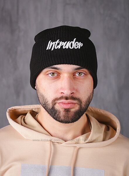 Шапка унісекс Intruder Big Logo Арт 1607424147 Виробник Україна - Температурний режим: до -30 ° С - Склад: 50% - cotton, 40% acrylic, 10% polyester - Універсальна унісекс модель - Логотип - вишивка Розмір універсальний