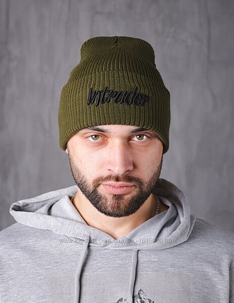 Шапка унісекс Intruder Big Logo Арт 1607424147 Виробник Україна - Температурний режим: до -30 ° С - Склад: 50% - cotton, 40% acrylic, 10% polyester - Універсальна унісекс модель - Логотип - вишивка Розмір універсальний