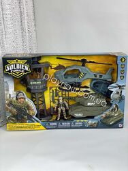 Игровой набор Chap Mei Солдаты Defense outpost вертолет и танк -