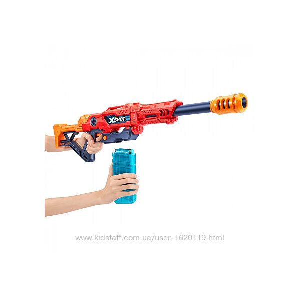 Акция Бластер X- Shot Red Large Max Attack Детское оружие .