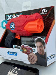 Бластер X-Shot Red Excel Mk 3 Детское оружие, пистолет, бластер -