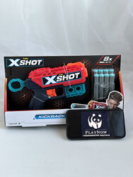 Бластер X-Shot Red Excel Kickback Детское оружие -
