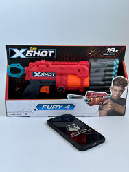 Бластер X-Shot Red . Детское оружие скорострельный бластер - 