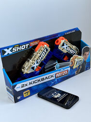  Бластер Zuru X-Shot Exsel Double Golden / Набор детских пистолетов -