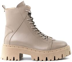 Шкіряні зимові чобітки на овчина, замочокшнурки-резинки р.33,34