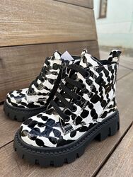 Оригінальні демісезонні ботінки натуральна шкіра р.26-36