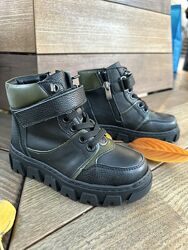 Демісезонні черевики з натуральної шкіри р.21-36