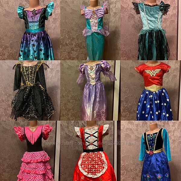 Різноманітні сукні для дівчинки. 