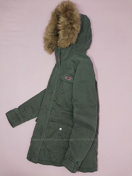 Парка, утеплена куртка, можна підлітку, р. 40-42, XS, HOLLISTER