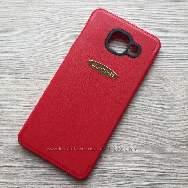 Матовый красный чехол для Samsung Galaxy A3 A310 2016 года силиконовый