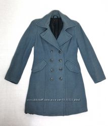 Пальто женское голубое деним демисезонное р44-46 Sisley французский бренд 