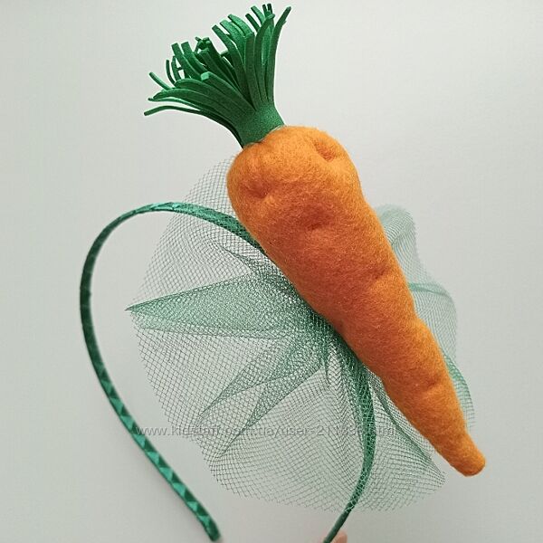 Обруч- морква, ободок - мороковка