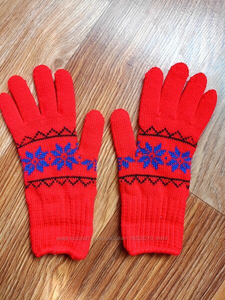 Дуже теплі дитячі рукавички
