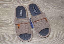 Кімнатні / домашні тапочки підліткові коричневі