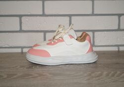 Кросівки для дівчинки білі з рожевим