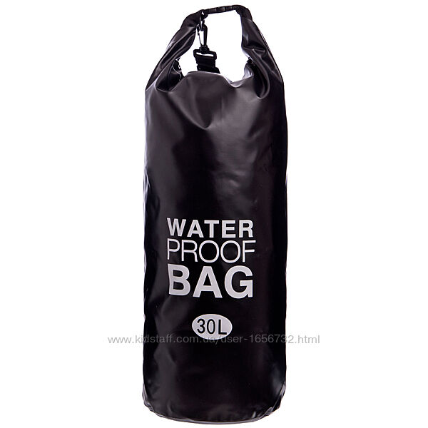 Гермомішок ПВХ з плечевою лямкою Water Proof Bag 30л
