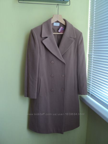 Пальто шерсть , кашемир размер 52 