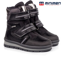 Зимові черевики Minimen р.31 32 33 34 35 36 цигейка Ботинки зимние 1757-07
