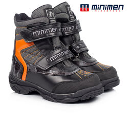 Зимові черевики Minimen р. 26 27 28 29 шкіряні Ботинки 2655-01