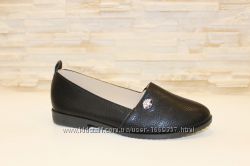 Туфли женские черные Т851
