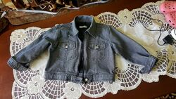 Куртка джинсова дитяча джинсовая детская коротка