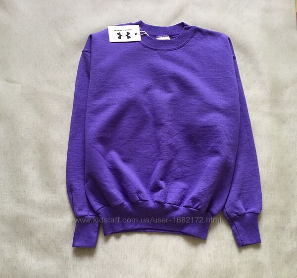 Under Armour Брендовий натуральний светр на флісі, 50 cotton, приємний до 