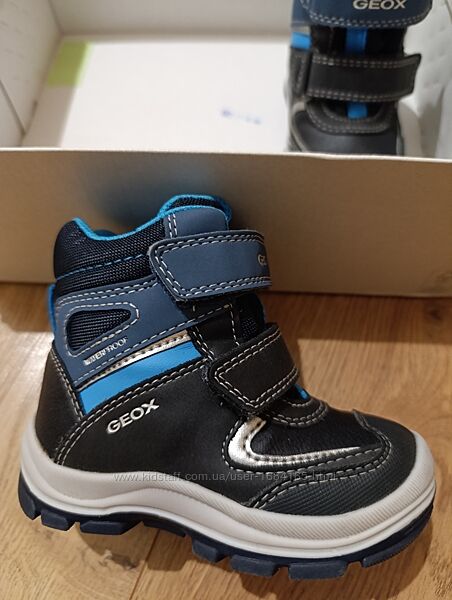 Зимові чобітки Geox Amphibioox 21 р.13.5 см 