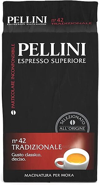 Кава мелена Pellini Espresso Superiore n.42 Tradizionale 250г  Італія
