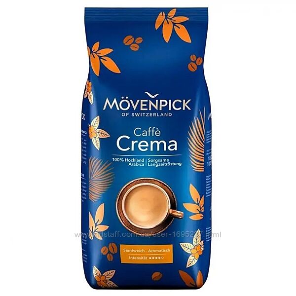 Кава в зернах Movenpick Caffe Crema 1000 г Німеччина 