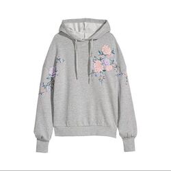 Утепленное худи оверсайз от H&M.