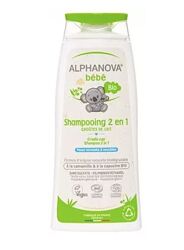 Дитячий органічний шампунь від молочних кірочок Alphanova Shampoo 200 мл