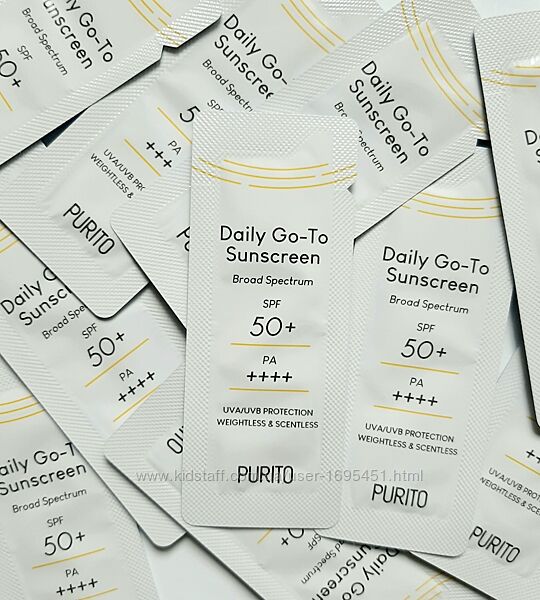Purito Daily Go-To Sunscreen SPF 50 PA физические и химические фильтры спф