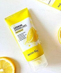 Secret Key Lemon Sparkling Peeling Gel лимонний пілінг-гель для обличчя 