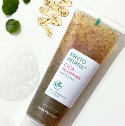 THANK YOU FARMER Phyto Relieful Cica Gel Cleanser гель для очищення шкіри 