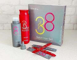 Masil Salon Hair Set Набір для відновлення волосся з кератином і колагеном 
