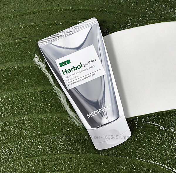 MEDI-PEEL Herbal Peel Tox Wash Off Type Cream Mask Очищуюча детокс маска 