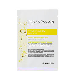 Medi-Peel Derma Maison Toning Active Facial Mask Тканинна освітлююча маска