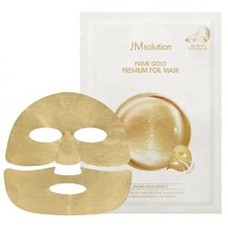 JMsolution Prime Gold Premium Foil Mask Тришарова маска з колоїдним золотом