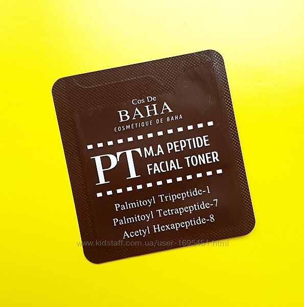 Cos De BAHA PT M. A Peptide Facial Toner Антивіковий пептидний тонер пробник