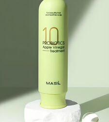 Бальзам з яблучним оцтом Masil 10 Probiotics Apple Vinegar Treatment 