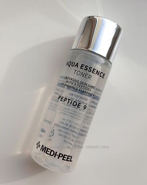 Зволожуючий пептидний тонер Medi-Peel Peptide 9 Aqua Essence Toner есенція