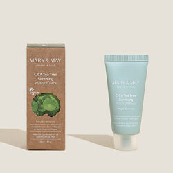 Mary&May CICA Tea Tree Soothing Wash Off Pack глиняна маска з центеллою 